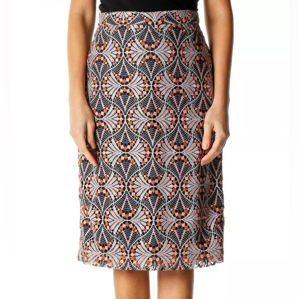 Mounliette Soeurs for Anthropologie••Svetla Crocheted Skirt••size 0